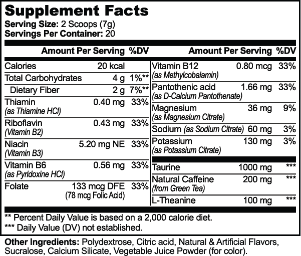 Xtatic Energy (Fruit Punch)
